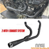 Harley Softail Low Rider FXLR Deluxe Fat Bob Exhaust System Kit (2018-2023)