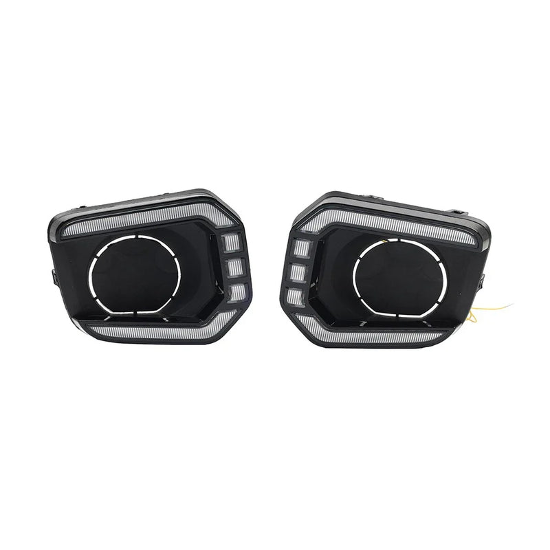 Toyota Tacoma Daytime Running Lights & Fog Light Bezel (2016-2023)