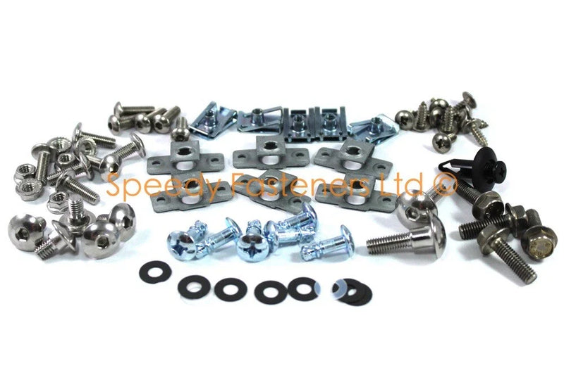 Honda NSR250 MC21 Stainless Fairing Bolts & Screen Bolts DZUS