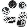Ford F150 (2022) Silver Tone 2 x Car Brake Gas Accelerator Pedal Covers