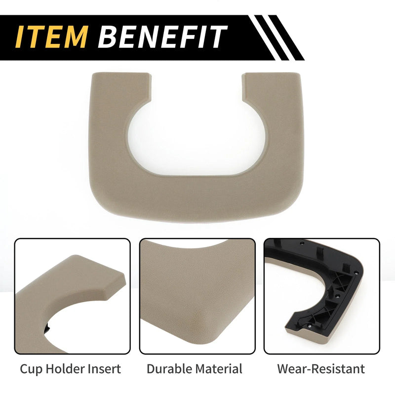 Ford F-150 (1997-2003) Brown Cup Holder Replacement Pad
