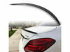 Mercedes Benz C205 4D Carbon Fiber Look ABS Boot Spoiler (2015-2020)