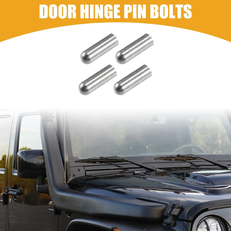 Jeep Wrangler 16 x Door Pin Guides & Hinge Liners Kit (2007-2021)