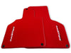 Lamborghini Gallardo Tailored Red Floor Mats with Logo (2004-2013)