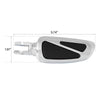 Harley Low Rider Chrome Rider Driver & Passenger Footpegs (2018-2025)