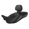 Harley Road Glide Driver Passenger Seat & Rider Backrest (2009-2023)