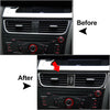 Audi A4 A5 S4 S5 Center Console Air Conditioner Vent Outlet Cover Trim (2008-2016)