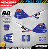 Yamaha PW Pee Wee 80 AUSSIE STYLE Custom Sticker Kit Decals