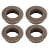 Volvo S60 S80 XC70 XC90 V70 4x Interior Door Knob Trim Rings (2001-2010)