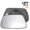 Jeep Grand Cherokee Left Side White Heated Mirror Glass (2005-2009)