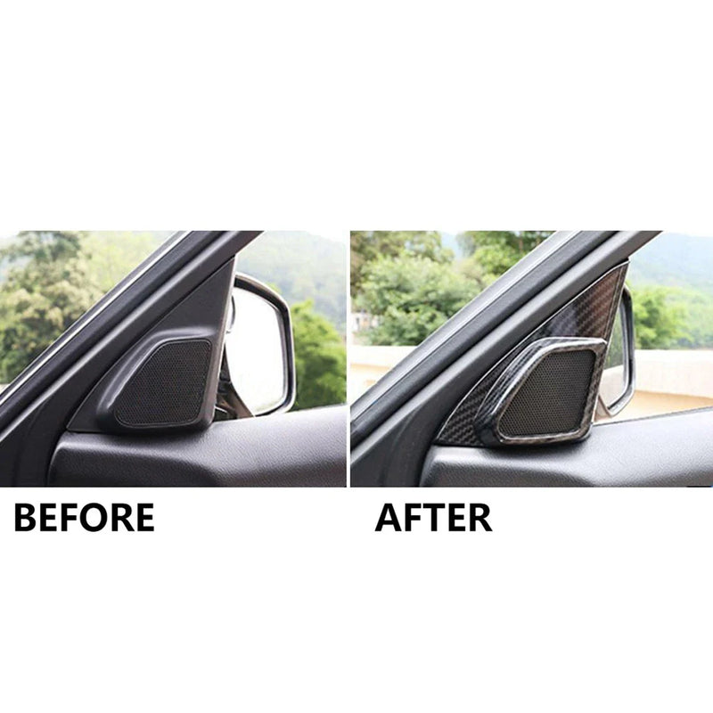 Honda Accord Carbon Fiber Door Stereo Speaker Covers (2008-2013)