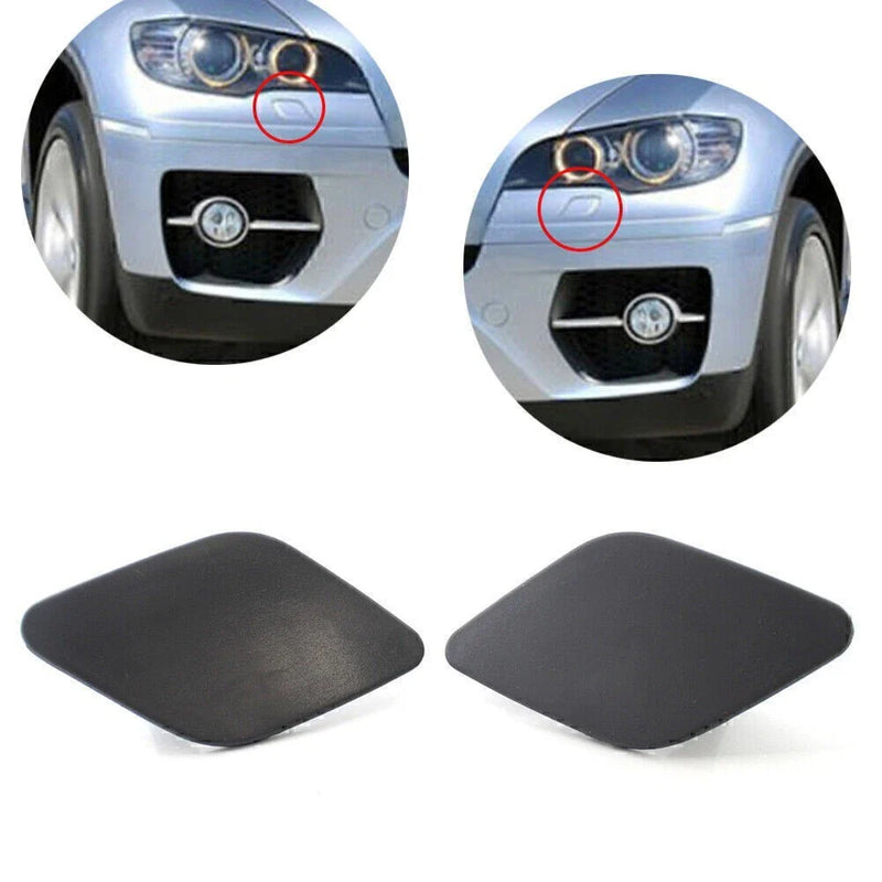 BMW X6 E71 (2008-2014) -  Pair Headlight Washer Nozzle Covers
