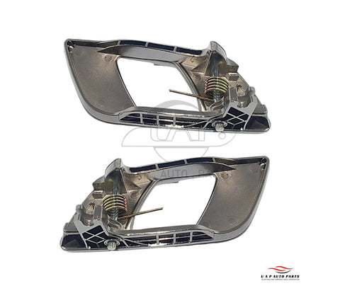 Ford Ranger PX Mazda BT-50 4 pcs Inner Door Handle Bright Chrome (2011–2015)
