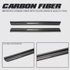 Nissan Skyline R33 GTS GTR 1994-1997 Carbon Fiber Door Sill Trim Strip