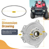 Polaris Sportsman 400 450 500 Stator Plate & O-Ring Seal ASSY (2004–2014)