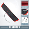 Nissan High Mount Stop Light (Chrome Tone Housing Red Lens)