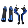 Honda CBR150R CBR250R Blue Extendable Brake Clutch Levers (2011-2017)