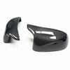 BMW F95 F96 F97 F98 X3M X4M X5M Black Carbon Fiber Mirror Covers (2019-2023)