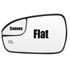 Ford Fusion Left Driver Side Mirror Glass Assembly (2013-2018)