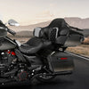 Harley Road Glide Seat Backrest Driver & Passenger Black Grey (2014-2023)