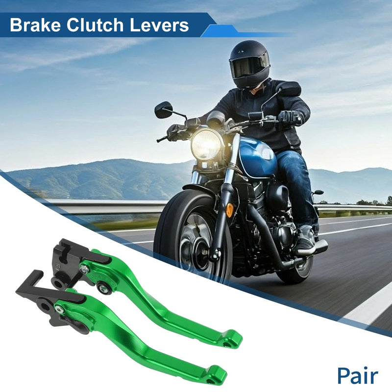 Kawasaki KLX 300 1 Pair Adjustable Short Brake Clutch Levers (2021–2025)