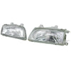 Honda Civic EF SH SH4 Sedan (1990-1991) 2 x Head Light Glass Lens
