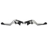 Kawasaki Z1000 ZX6R 2007-2018 Silver Extendable Brake Clutch Levers