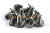 Kawasaki Fork Cap Bolts / M6 12mm / Stainless Steel Allen Bolt 10 x