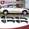 Honda Accord (2008-2012) Black ABS Car Door Handle Covers
