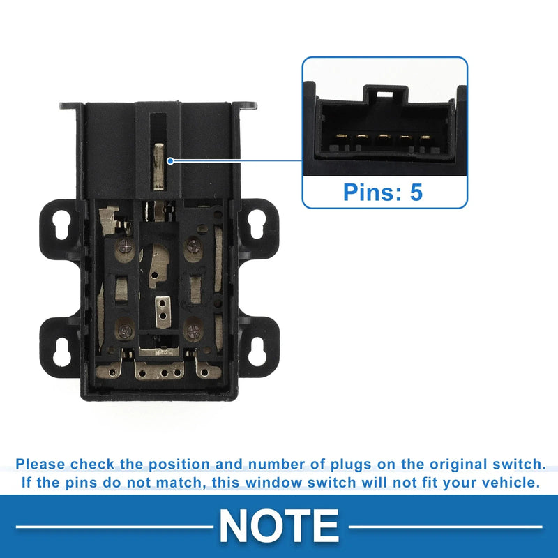 Honda Element Rear Passenger Side Power Window Switch (2003-2011)
