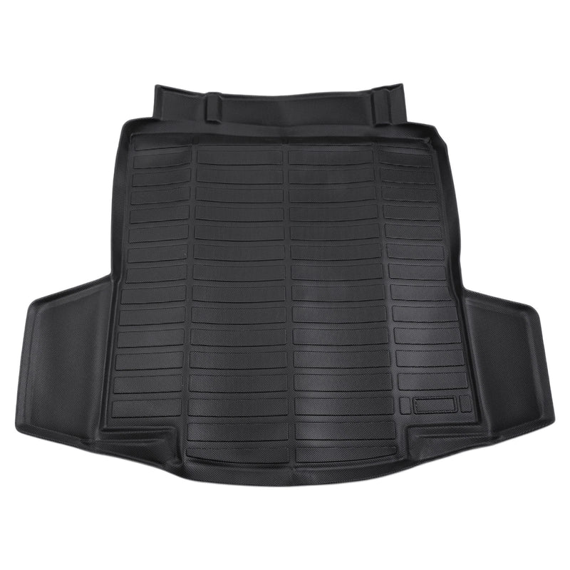 Chevy Malibu 2016-2025 Long Grid Pattern Cargo Liner Rear Trunk Mat