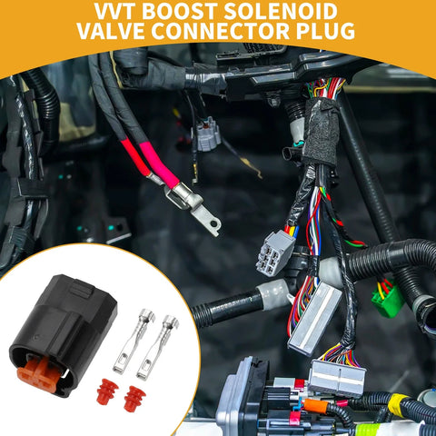 Suzuki Honda 2 x Pin VVT Boost Solenoid Valve Connector Plug