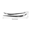 Alfa Romeo Giulia 2017-2018 Carbon Fiber Headlight Eyelid Cover Eyebrow Trim