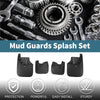 Toyota Tundra Mud Flaps Splash Guards 1 Set Mud Guards (2010–2021)