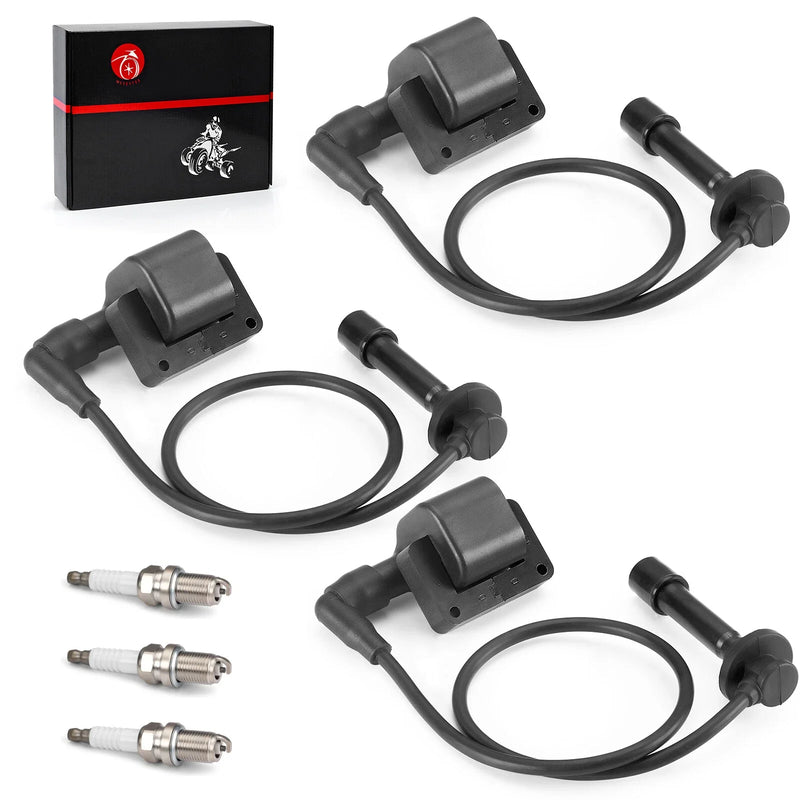 Kawasaki Mule PROFX / FXR / FXT KAF820 Ignition Coil & Spark Plug Kit