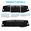 Ford Everest (2022-2025) Black Non-Slip Dash Mat Cover