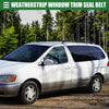 Toyota Sienna (2004-2010) Black Front Left Window Belt Weatherstrip