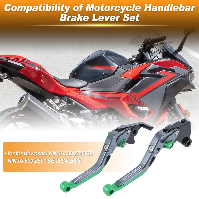 Kawasaki NINJA500 Z500SE 2 x Pair Brake & Clutch Levers (2024–2025)
