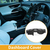 Mercedes C-Class W204 2008-2011 Dash Mat Carpet Black Red Dashboard Cover
