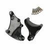 Harley Sportster 883 1200 Roadster Black Rear Footpeg Mounts (14-20)