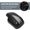 Lexus RX330 RX350 Rearview Mirror Cover Overlay 2 x Black Carbon Fiber (2003)