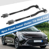 Toyota Solara 4pcs Front Inner Outer Tie Rod Ends (2004-2008)