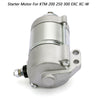KTM Motorcycle 200 250 300 EXC XC XCW Starter 410W (2000-2023)