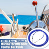 Yamaha Blue 2 x 33ft 394 Inch Marine Type Shift Remote Control Box Cable