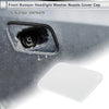 Volvo C30 White Front Left Bumper Headlight Washer Nozzle Cover (2007-2013)
