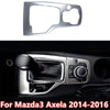 Mazda3 Axela Gear Shift Holder Panel Cover Trim Decor Silver (2014–2016)