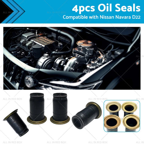 Nissan Navara Ute ZD30 4PCS Diesel Injector Pipe Oil Seal (2001-2007)