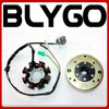 GY6 125cc 150cc ATV Scooter 8 Pole Magneto Stator & Flywheel