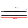 Outer Weatherstrip Door Belt Pair Fits Mitsubishi L250 Triton K14 Pickup 1986-96