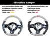 Ford Bronco Sport Silver Carbon Fiber Steering Wheel (2021-2024)
